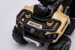 Mamido Detská elektrická štvorkolka GTS1155 khaki