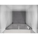 MEXEN - Exo sprchové dvere krídlové 90, transparent, chróm 814-090-000-01-00