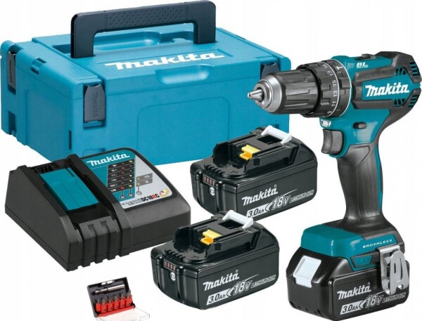 Makita DHP485RF3J 18 V 3 x akumulator 3 Ah