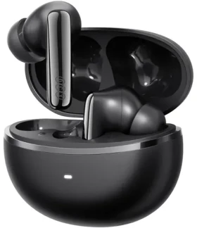 QCY MeloBuds N70 čierna / Bezdrôtové slúchadlá s mikrofónom / TWS / Bluetooth 5.0 / IPX4 / dobíjací box (HT18 Black)