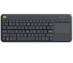 Logitech Wireless K400 Plus US / Bezdrôtová klávesnica / Touchpad / USB / US (920-007145)