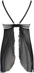 Dámska sexy nočná košeľa V-10399 Black - Axami S černá