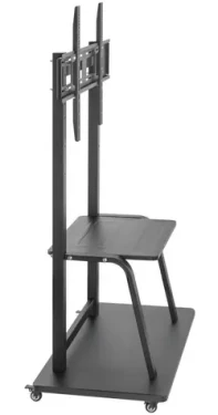 ARR S-13 čierna / Mobilný stojan na TV / VESA / 37-100" / max. 150 kg (STO S-13)