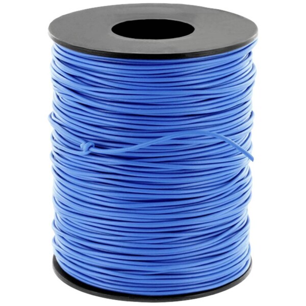 Econ connect KL014BL100 opletenie / lanko, 1 x 0.14 mm², modrá, 100 m; KL014BL100
