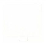 BESCO - Štvorcová sprchová vanička AXIM - Rozmer A - 90, Rozmer B - 90 VANKAXIM90BB