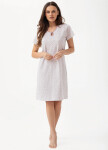 Košeľa Luna 209 kr/r M-2XL W25 ženy ecru-béžová XXL