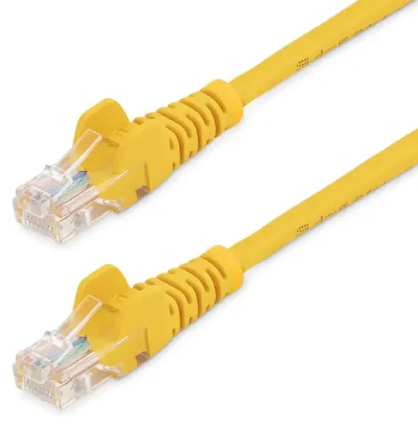 StarTech CAT5E žltá / Patch kábel / UTP / Snagless / 5 m / RJ-45 / PoE (45PAT5MYL)