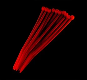 Primecooler PC-CT25100 UV červená / Sťahovacie pásky / 2,5 × 100 mm / 10 ks (PC-CT25100UVRed)