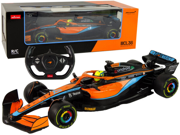 RASTAR Formula na diaľkové ovládanie R/C McLaren F1 Rastar 1:12 oranžová