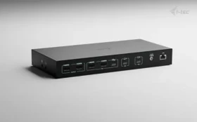 I-TEC USB-C KVM Dual Display / Dokovacia stanica / 3 hostiteľa / 2x HDMI / 5x USB-A / 1x USB-C / LAN / PD 92W (C31KVMDOCKPDPRO)