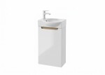 Kúpeľňová skrinka s umývadlom Naturel Stilla 39x60x22 cm biela lesk STILLAD04008UBL STILLAD04008UBL