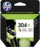HP Oryginalny trójkolorowy wkład atramentowy 304XL (N9K07AE#UUS)