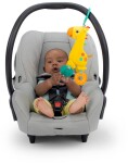 BRIGHT STARTS Hrkálka/hryzačka na C krúžku žirafa Safari Soother™ 0m+