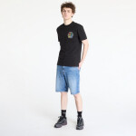 Tričko Tommy Jeans Regular Pop Crest Tee Black L