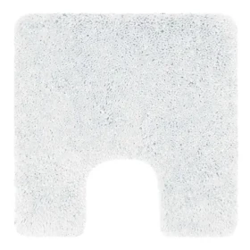 Spirella HIGHLAND kúpeľňová WC predložka 55 x 55 cm biela / mikrovlákno (7610583130594)