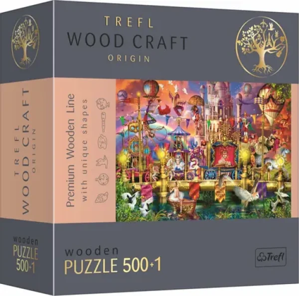 Trefl Wood Craft Origin - Puzzle - Čarovný Svet