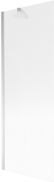 MEXEN/S - Next vaňová zástena FIX 70 x 150, prúžky, chróm 895-070-000-00-09-01