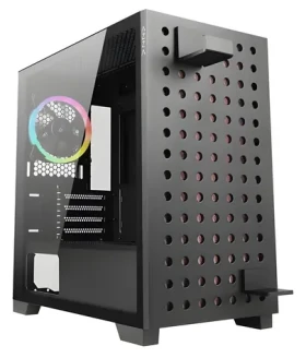 Azza Elise 140 čierna / Skriňa / Micro ATX, ITX / ARGB / Tvrdené sklo / bez zdroja (CSAZ-140)