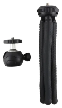 Puluz PU435 Mini Octopus / Statív / ohybné nohy / guľová hlava 360° / závit 1/4" / do 2 kg (PU435)