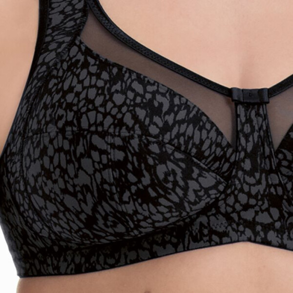 Pohodlná podprsenka Clara Art 5873 čierna - Anita Classix 001 black 105E