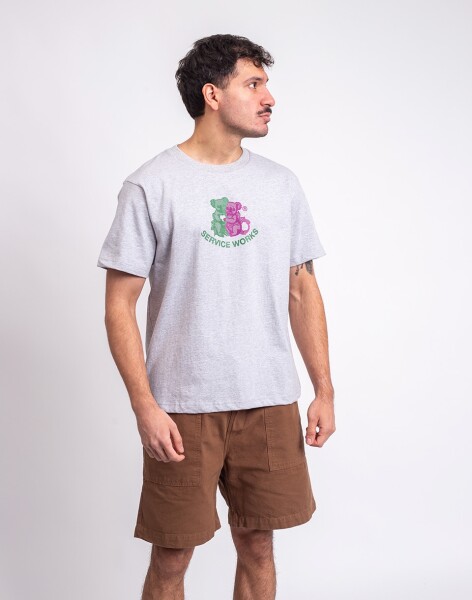 Service Works Family Fruit Tee HEATHER GREY S