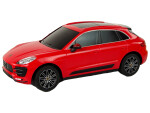 Mamido Elektrické autíčko R/C Porsche Macan Turbo 1:24 Rastar v červenej farbe