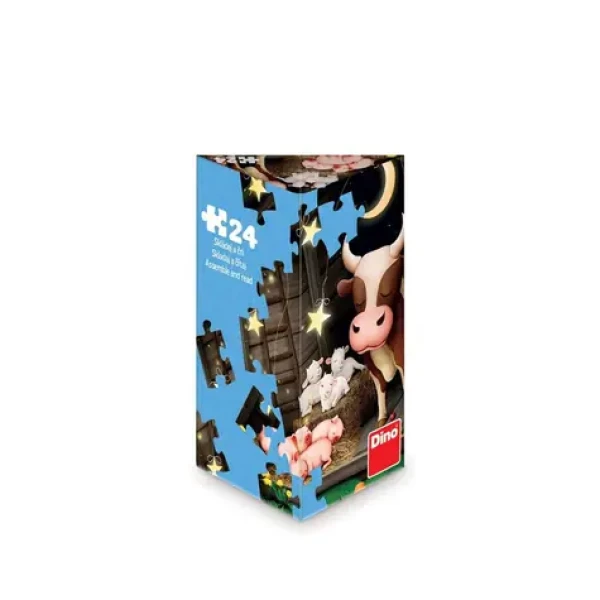 Dino Puzzle triangel Zvieratká na farme
