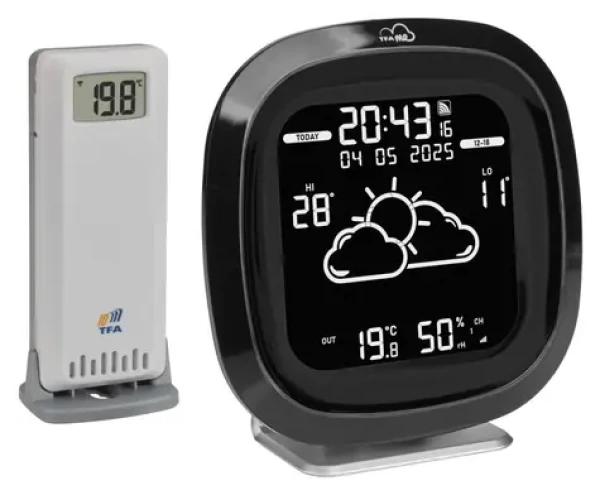 TFA 35.8102.01 / Bezdrôtová WiFi meteostanica / predpoveď wetter.com / TFA.me portál / farebný displej (35.8102.01)