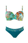 Dámske plavky Aruba 1 S 730 V1AR1 Green - Self 38C
