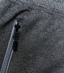 Tmavě šedé pánské sportovní kraťasy model 18612068 šedá XL - J.STYLE