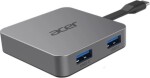 Acer 4in1 Type C Dongle HDMI + 2xUSB 3.2 + USB Type-C (P)