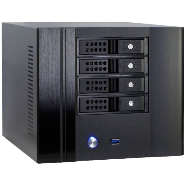 Inter-Tech SC-4004 mini tower PC skrinka čierna; 88887186