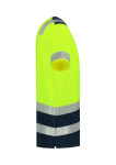 Tričko High Vis Bicolor Tričko unisex fluorescenčná žltá M