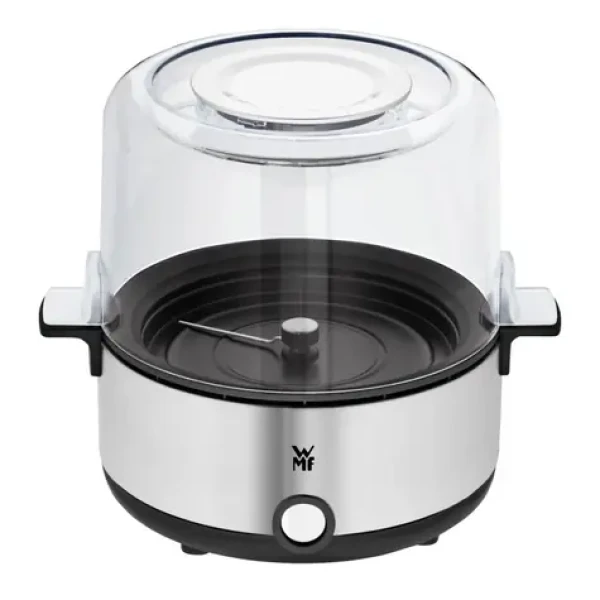 WMF KITCHENminis popkornovač strieborno-čierna / 250 W/ 2.2L (61.3024.5451)