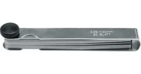Vorel škárové mierky 0,05-1,00 mm 20 ks / Škárové mierky / 20 ks / Dĺžka listov 100 mm (TO-15200)