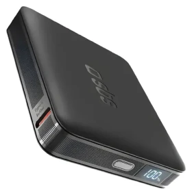 SBS PowerBank 5000 mAh čierna / Powerbanka / 10 W / LCD displej / USB-C
