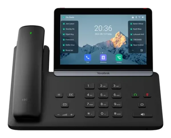 Yealink SIP-T88W Pro / VoIP telefón / 7" dotykový displej / Android / Wi-Fi 6 / Bluetooth / PoE (1301228)