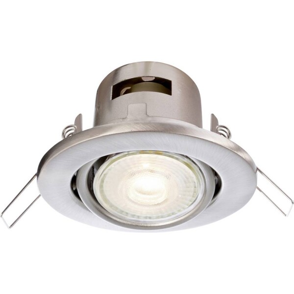 Deko Light Deneb 110016 krúžok pre stropnú montáž LED , halogénová žiarovka GU10 50 W strieborná; 110016
