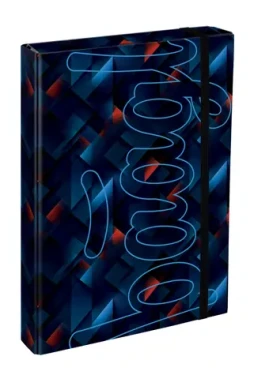 BAAGL Dosky na školské zošity A4 Jumbo Indigo / 23x32x3 cm (A-35094)