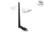 DeLock USB Dualband WLAN 867 + 300 Mbps s externou anténou (12535)