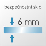 H K - Sprchovací kút SOLO B8 90x80x185 so zalamovacími dverami SE-SOLOB8908