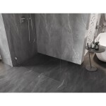 MEXEN/S - Lunar L Sprchová zástena WALK-IN ľavá 70 x 200, transparent 8 mm, nikel kartáčovaný 830L-070-000-97-00-L