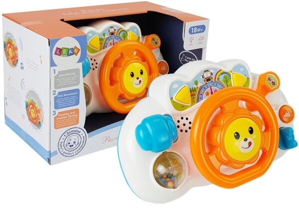 Mamido Vzdelávací volant pre dojčatá Orange