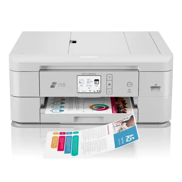 Brother DCP-J1800DW biela / Multifunkčná tlačiareň / Atramentová / A4 / Wi-Fi / Duplex / ADF (DCPJ1800DWRE1)