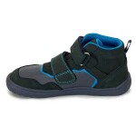 Chlapčenská celoročná obuv Barefoot HARDY DENIM, Protetika, tmavomodrá - 21