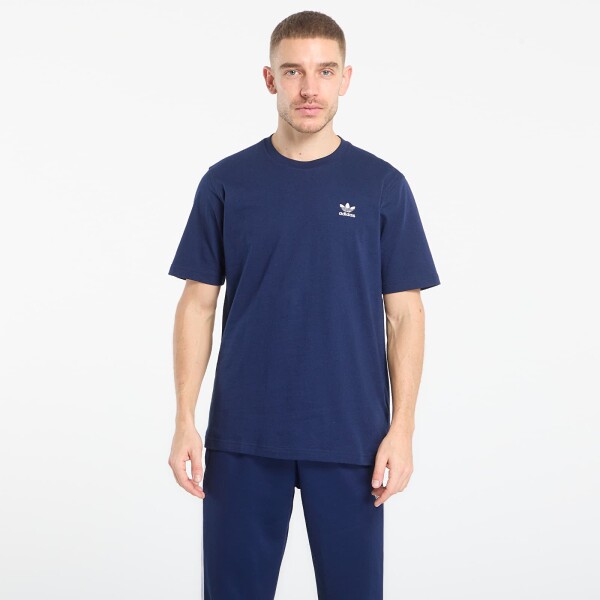 Tričko adidas Trefoil Essentials Tee Night Indigo/ Off White M