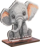 CRYSTAL ART Diamantové maľovanie Safari: Slon