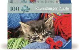 Ravensburger Puzzle: Mačka v klbku