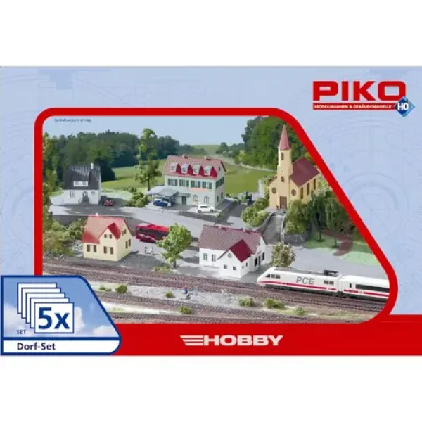 Piko 61925 Hobby - sada stavieb Dedina 5 dielov