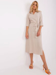 Dámske šaty SK 509342 1.51P light beige - Lakerta S/M